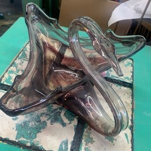 Murano glass swan